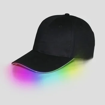 Дизайнерские бейсболки со светодиодной подсветкой, светящиеся регулируемые шляпы, идеально подходящие для вечеринок в стиле хип-хоп, бега и многого другого