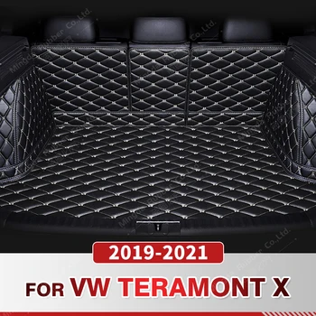 Автоматический Коврик для багажника с полным покрытием Для VOLKSWAGEN VW Teramont x 2019 2021, накладка для багажника, Аксессуары Для защиты грузового салона
