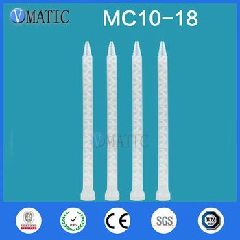 Бесплатная доставка Статический смеситель для смолы MC/MS10-18 Смесительные насадки для эпоксидных смол Duo Pack (белый сердечник)