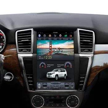 Android 9 4 + 64G Tesla IPS Экран для Mercedes-BENZ ML GL 2012-2015 Авторадио GPS Навигация Автомобильный мультимедийный плеер Стерео