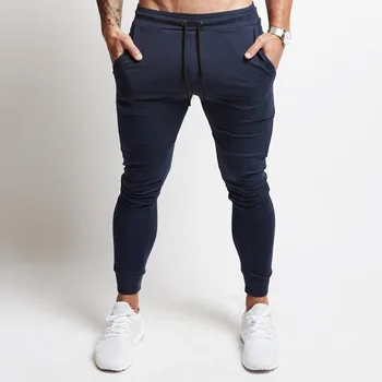 Мужские Облегающие брюки для бега трусцой, зауженные Спортивные штаны для занятий в тренажерном зале
