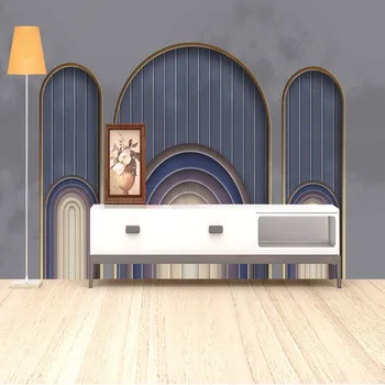 На заказ любого размера 3D современный минималистичный скандинавский ТВ фон настенная роспись обои для спальни Papel De Parede домашний декор Tapety Art