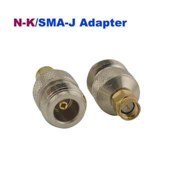 Радиочастотный адаптер с разъемом N-K (N женский)/SMA-J (SMA мужской)