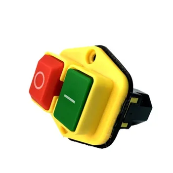 Кнопочный выключатель KJD17B 220 В-240 В 16A 5-контактный выключатель электроинструмента