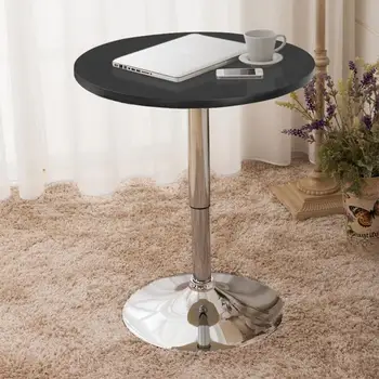 Современный Круглый барный столик с регулируемым Поворотом на 360 градусов, журнальный столик для бара и паба в помещении