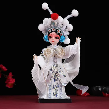 Девятидюймовый шелковый пекинский специальный подарок Цзюань народные украшения Пекинская опера лица персонажей Пекинской оперы кукольные подарки за рубежом
