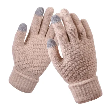 Лыжные перчатки Зимние Перчатки Велосипедные Теплые Перчатки от Холода Ветрозащитные Противоскользящие