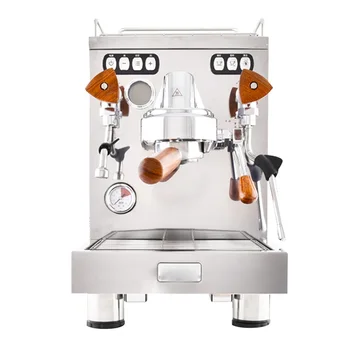 Кофемашина KD-320, домашняя маленькая кофемашина, коммерческая полуавтоматическая итальянская машина для приготовления концентрированного кофе 220 В