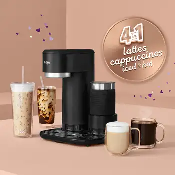 Одноразовая кофеварка для латте, со льдом и горячей кофе, кофемашина для черной кофеварки الة قهوة