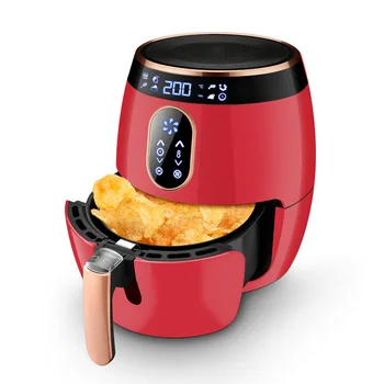 Бытовая автоматическая воздушная фритюрница большой емкости для интеллектуального приготовления картофеля фри без дыма, электрическая сковорода для жарки картофеля фри