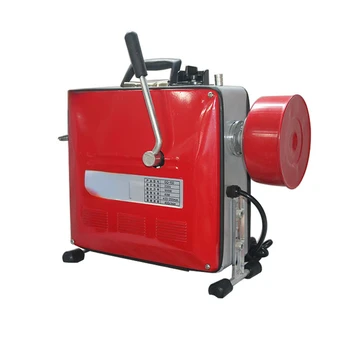 Электрическая земснарядная машина GQ-150 Профессиональный бытовой канализационный инструмент Автоматический дренажный земснаряд для унитаза