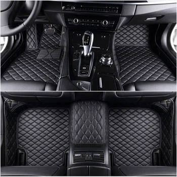 Изготовленные на заказ автомобильные коврики для Audi A7 Sportback 2012-2018 годов 100% подходят для деталей интерьера Автомобиля, Автомобильные Аксессуары, Ковер