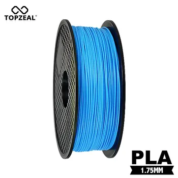 TOPZEAL Высокопрочный Небесно-Голубой Цвет Диаметром 1,75 мм, Длиной 1 кг 343 м, Нить для 3D-принтера PLA, Натуральное Сырье