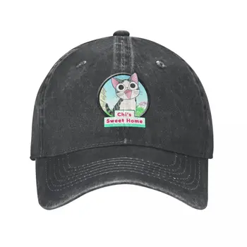 Бейсбольная кепка Chi The Cat, ковбойская шляпа, кепка с козырьком, Ковбойские шляпы Bebop, мужские и женские шляпы