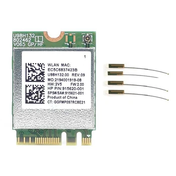 RTL8821CE 802.11AC 1X1 Wi-Fi + BT 4.2 Комбинированная карта адаптера 915621-001 Беспроводная Сетевая карта для ProBook серии 450 G5