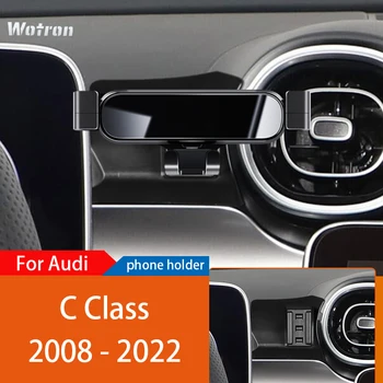 Автомобильный Держатель мобильного телефона Для Mercedes Benz W205 W206 C Class 2015-2022 Вращающийся На 360 Градусов GPS Специальное Крепление Аксессуары Для Поддержки