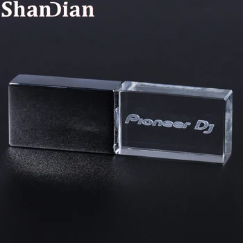 Совершенно Новый USB флэш-накопитель Высокой Скорости Записи Чтения Memory stick Красочная светодиодная подсветка Pioneer DJ premium pendrive 32GB 64GB 128GB