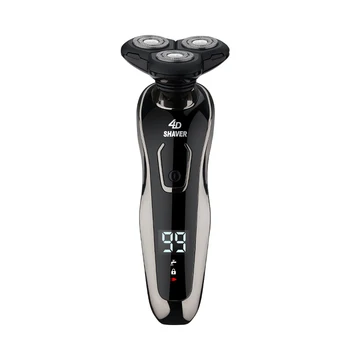 Новая электробритва 4D Электрический триммер для бороды USB Перезаряжаемая Профессиональная машинка для стрижки волос, бритва для взрослых для мужчин