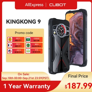 Cubot KingKong 9 Прочный Смарт-мобильный телефон 6,583 