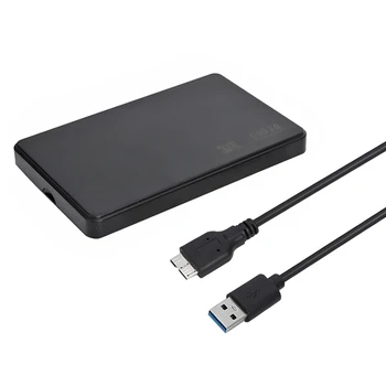 Внешний чехол Для HD 2.5 SATA II CGHD-20 USB 2.0 Business Black HD Выдвижной ящик SATA Внешний корпус мобильного жесткого диска