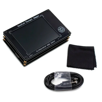 MLX90640 Цифровой Инфракрасный Тепловизор Пластик + Металл, Как показано На рисунке, 3,2-Дюймовый TFT-экран, ЖК-дисплей, ИК-камера-термограф