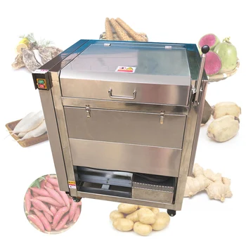 Промышленная машина для очистки картофеля, стиральная машина для очистки и резки картофеля, оборудование для очистки картофеля