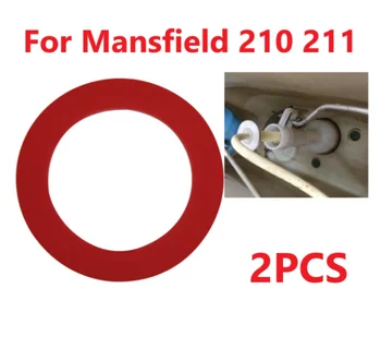 Замена Уплотнений Сливного клапана 2шт Для Ремонта Туалета Mansfield Mansfield 210 211 Gp1059291 Красное Резиновое Уплотнение Уплотнительные кольца Запасные Части Клапана