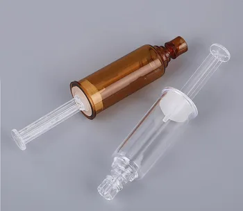5 МЛ безвоздушная бутылка инъекционная трубка лосьон/эмульсия/сыворотка/отбеливающая эссенция реагент сломанный верхний образец косметическая упаковка для ухода за кожей