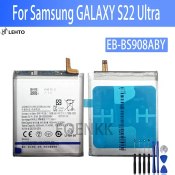 100% Оригинальный аккумулятор EB-BS908ABY для Samsung S22 Ultra для замены телефона Bateria