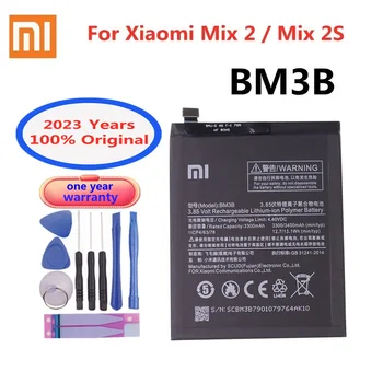 Xiao mi Оригинальный Аккумулятор для телефона BM3B Для Xiaomi Mix 2/Mix 2S Mix2 Mix2S 3300 мАч Высокой Емкости Сменные Батареи Бесплатные Инструменты