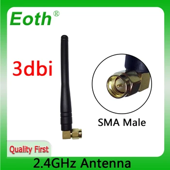 2,4 ГГц Антенна wifi 3dbi SMA штекерный разъем 2,4 G antena wifi антенна wi fi белая антенна водонепроницаемая antenas wi-fi