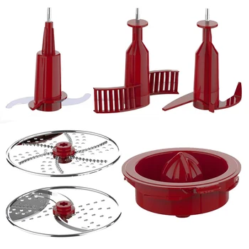 Торговый кухонный комбайн-Запасные части для многофункционального кухонного комбайна (красный)