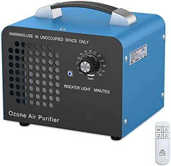 Генератор озона, 28000 мг/ч Промышленный генератор озона высокой мощности, Коммерческий генератор озона, Машина для озонирования помещений, дыма,