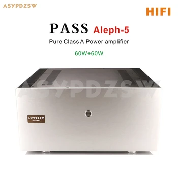 Усилитель мощности HIFI PASS A5 Pure класса A PASS Aleph-5 с поддержкой XLR/RCA входа 60-80 Вт 4-8 Ом