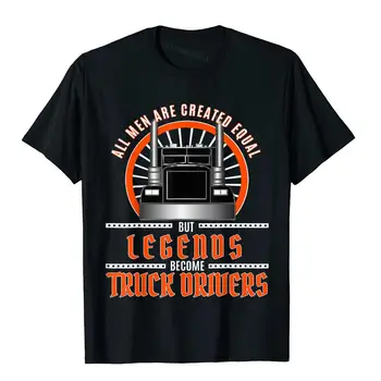 Все мужчины созданы равными, футболки для водителей грузовиков, топы, футболка, бренд Kawaii, удобные хлопковые мужские футболки, сумасшедшие