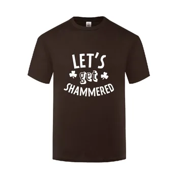 Забавная хлопковая футболка с надписями Для мужчин С круглым вырезом, Летние футболки с коротким рукавом, Юмористические футболки