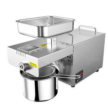 обновленная версия 2020 для домашнего использования, автоматическая мини-машина для прессования масла из кокоса и арахиса/подсолнечного холодного масла