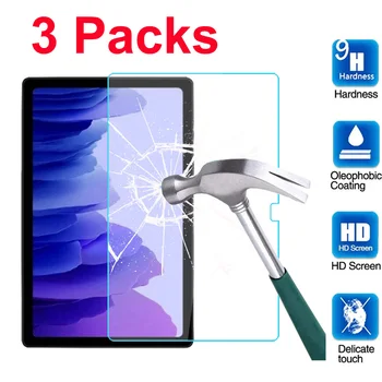 3 Упаковки закаленного стекла Для Samsung Galaxy Tab A7 10,4 T500, защитная пленка для экрана Для Tab S7 S6 Lite S5E S4 A 8,4 A 8,0 A 10,1 2019