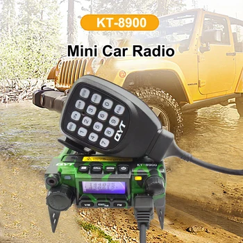 QYT KT-8900 25 Вт Мобильное радио УФ Двухдиапазонное радио Dua Arah 136-174 и 400-480 МГц Трансивер DTMF Портативная рация Anytone Базовая станция