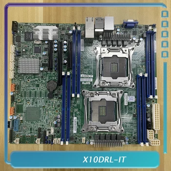 Двусторонняя Серверная Материнская плата Для X10DRL-IT C612 LGA 2011 DDR4 С Поддержкой E5-16/2600 V3 Высокого Качества