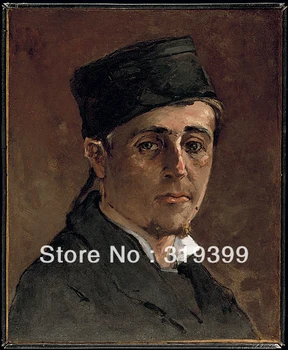 Репродукция портретной картины маслом на льняном холсте, автопортрет Поля Гогена, Бесплатная доставка, музейное качество, картина маслом