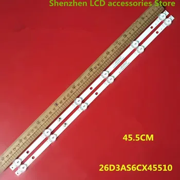 Светодиодная подсветка 26 дюймов ДЛЯ HS-26D3003V1W6C1B45510M-HSM-B LCD MS-L3783 V1 6LED 45,5 СМ