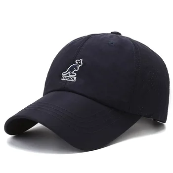 Бейсбольная кепка Унисекс для занятий спортом на открытом воздухе, дышащая летняя солнцезащитная кепка, неструктурированная кепка со складыванием UPF 50 +